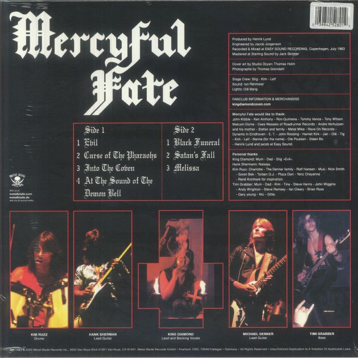 Melissa (Reissue) - Mercyful Fate