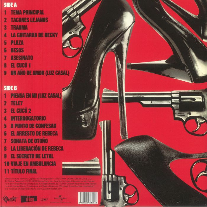 Tacones Lejanos: High Heels (Soundtrack) (Reissue) - Ryuichi Sakamoto