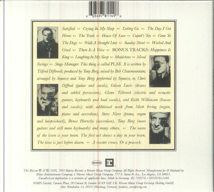 Play (35th Anniversary Edition) - Squeeze (CD)