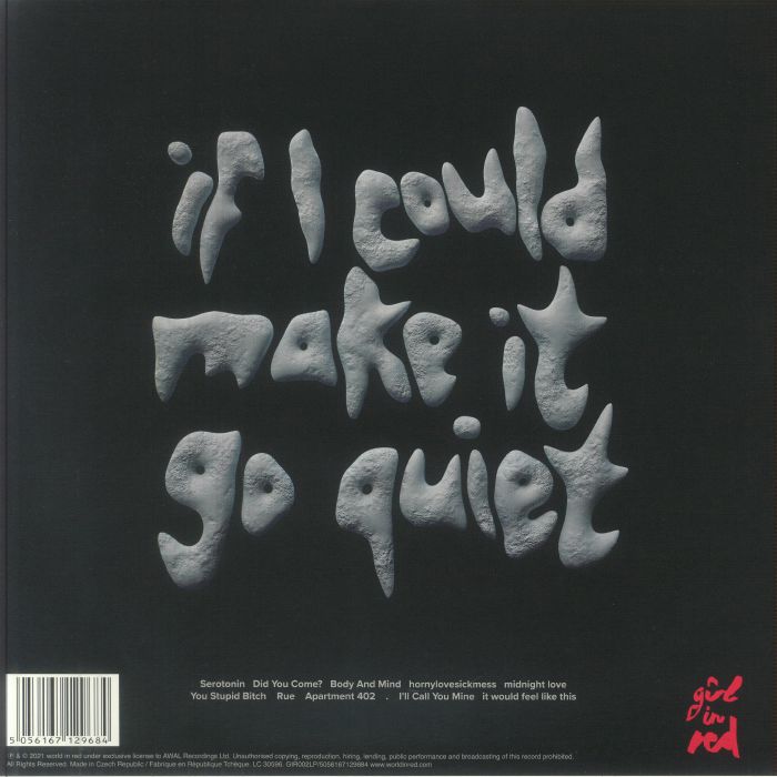 If I Can Make It Go Quiet (Red Vinyl) - Girl in Red