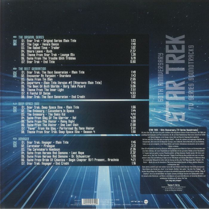 50th Anniversary Star Trek (Soundtrack) - Various