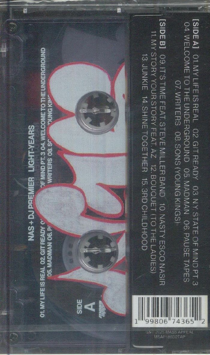 Light Years (Alternate Artwork Edition) - Nas / DJ Premier (Kaset)