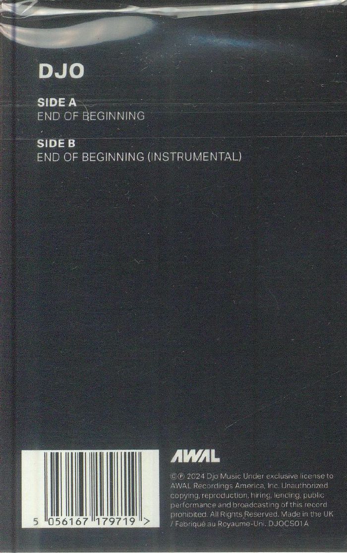 End of Beginning - Djo (Kaset)