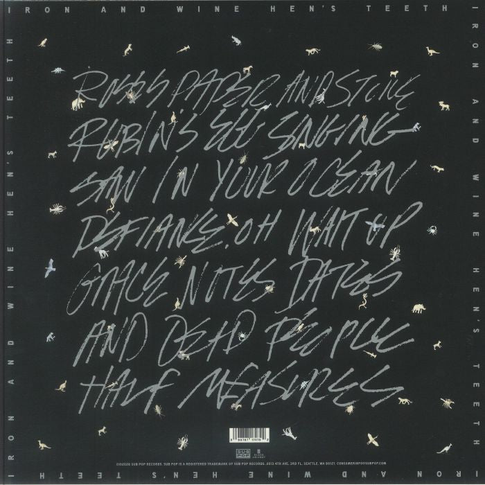 Hen's Teeth ('Oxblood' Maroon Vinyl) - Iron & Wine