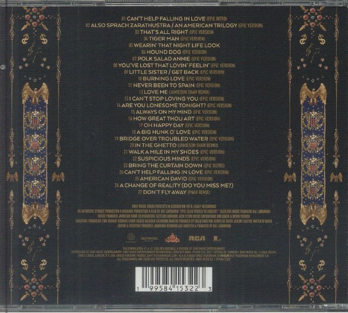 Epic: Elvis Presley in Concert (Soundtrack) - Elvis Presley (CD)