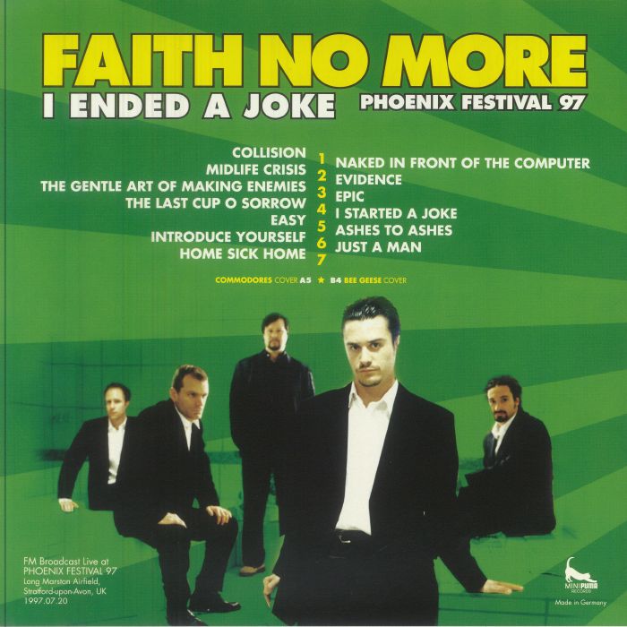 I Ended a Joke: Phoenix Festival 1997 - Faith No More