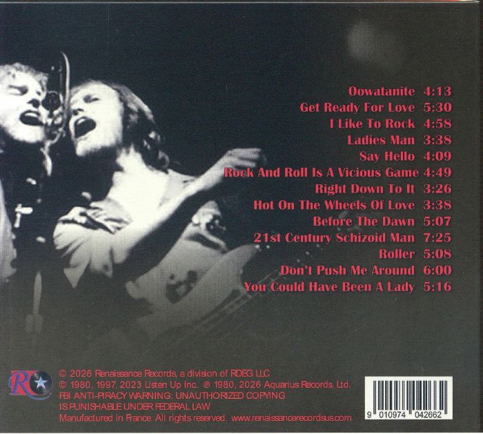 Live in Denver 1980 - April Wine (CD)