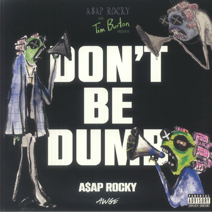Don't Be Dumb (Black & White Vinyl) (Booklet Hediyeli) - A$ap Rocky