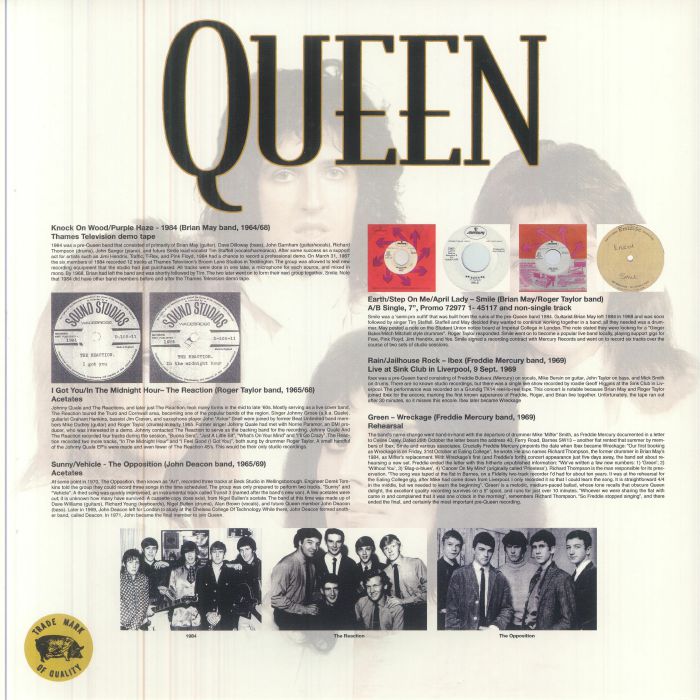 Early Queen: Pre Queen Solo Stuff (White Vinyl) - Queen / Various