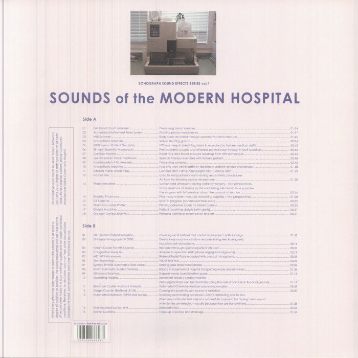 Sounds of the Modern Hospital (Reissue) - Mark Vernon