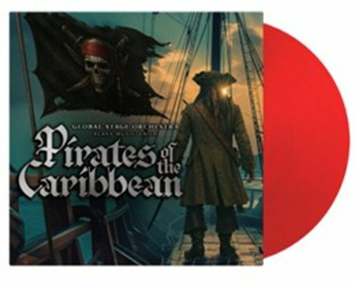 Global Stage Orchestra Plays Music from the Pirates of the Caribbean (Soundtrack) (Translucent Red Vinyl) - Hans Zimmer / Global Stage Orchestra