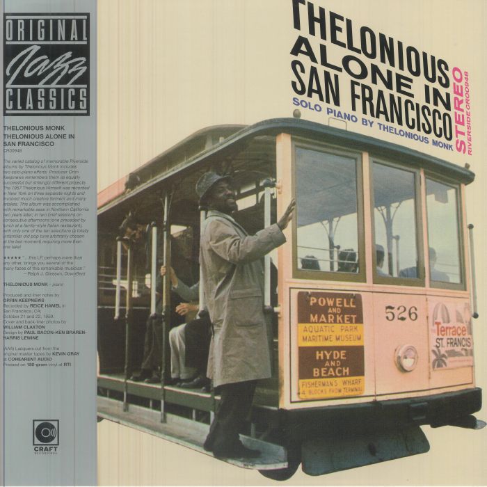 Thelonious Alone in San Francisco (Original Jazz Classics Series) - Thelonious Monk