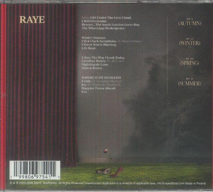 This Music May Contain Hope - Raye (CD)