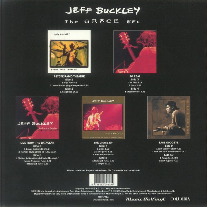 The Grace Eps - Jeff Buckley