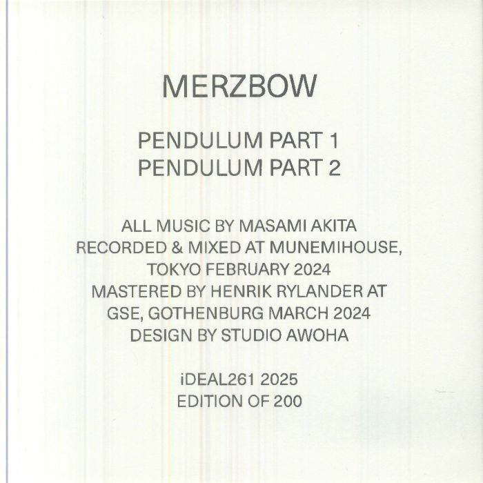 Pendulum - Merzbow