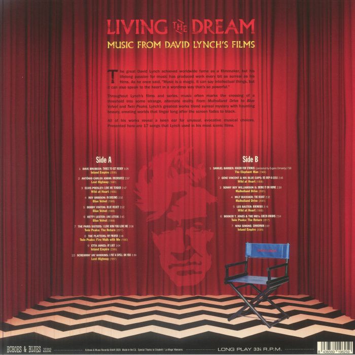 Living the Dream: Music from the Films of David Lynch (Red Vinyl) - Various