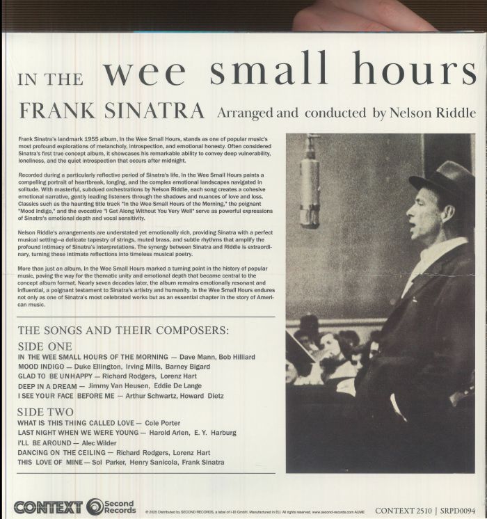 In the Wee Small Hours (Reissue) - Frank Sinatra