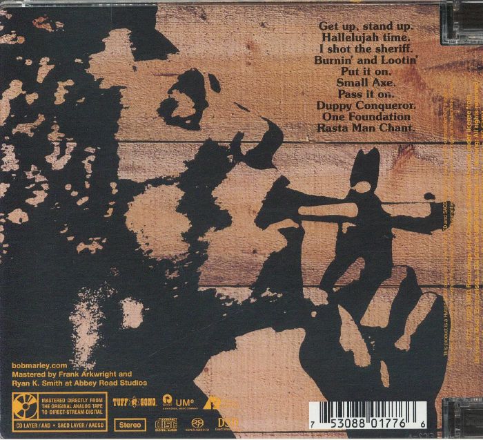 Burnin' (Remastered) - Bob Marley & the Wailers (CD)
