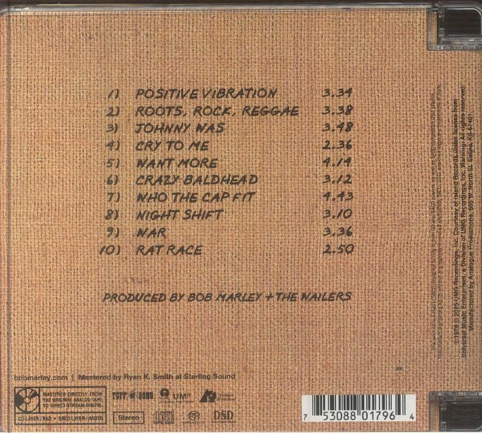Rastaman Vibration (Remastered) - Bob Marley & the Wailers (CD)