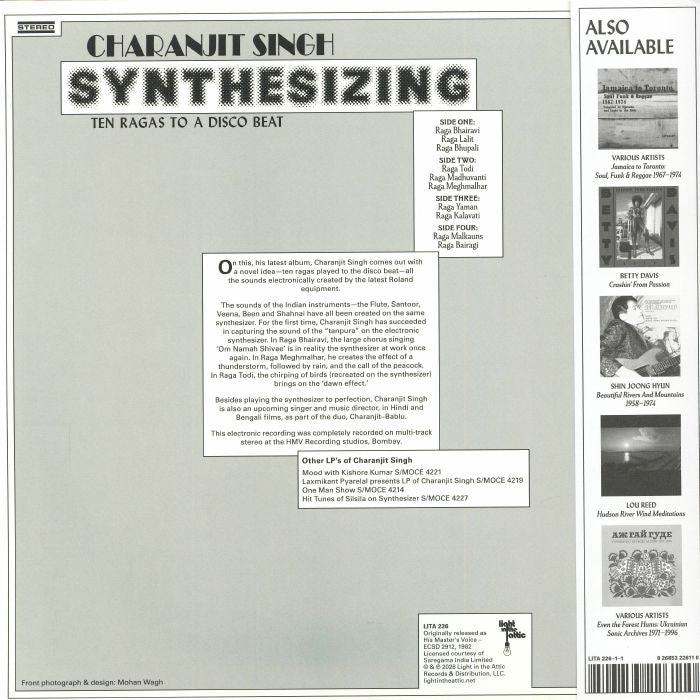 Synthesizing: Ten Ragas to a Disco Beat - Charanjit Singh