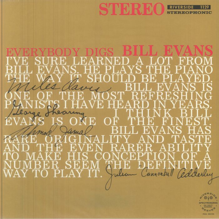 Everybody Digs Bill Evans (Fantasy 45 Series) - Bill Evans Trio