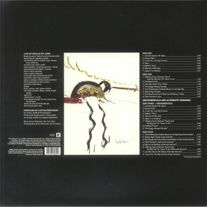 Lick My Decals Off Baby (Deluxe Edition) (Record Store Day Rsd 2026) - Captain Beefheart & the Magic Band