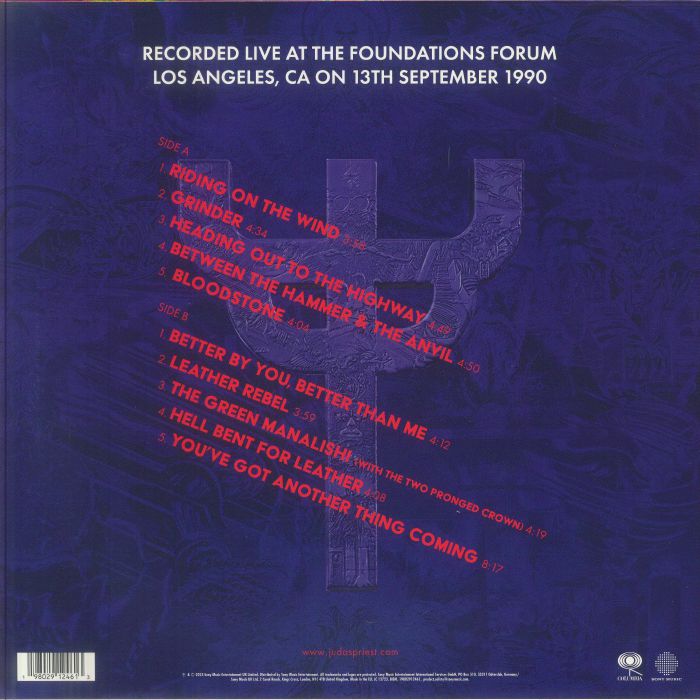 Live in Los Angeles 90 (Record Store Day Rsd 2026) - Judas Priest