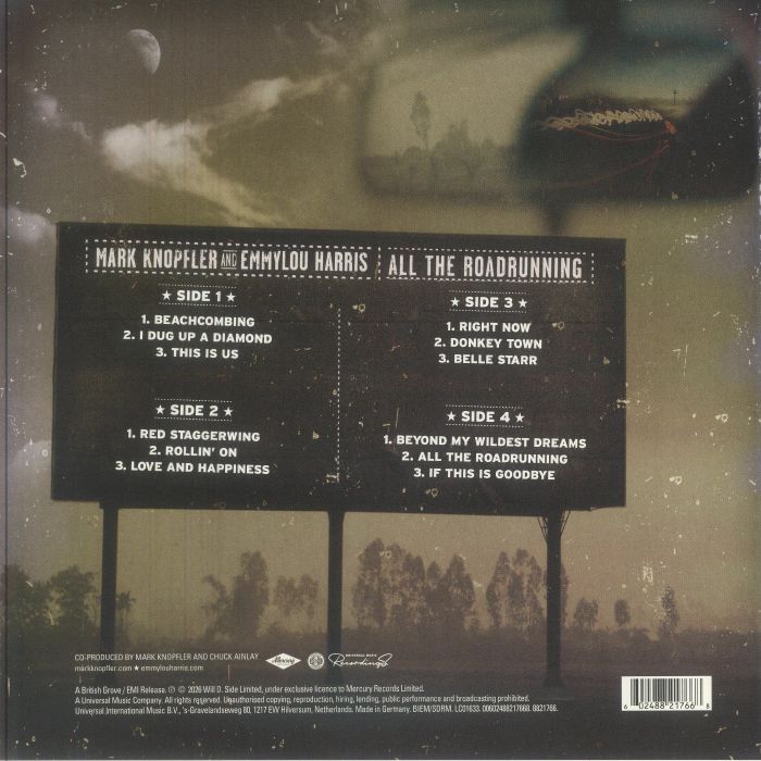 All the Roadrunning (20th Anniversary Edition) (Record Store Day Rsd 2026) - Mark Knopfler / Emmylou Harris