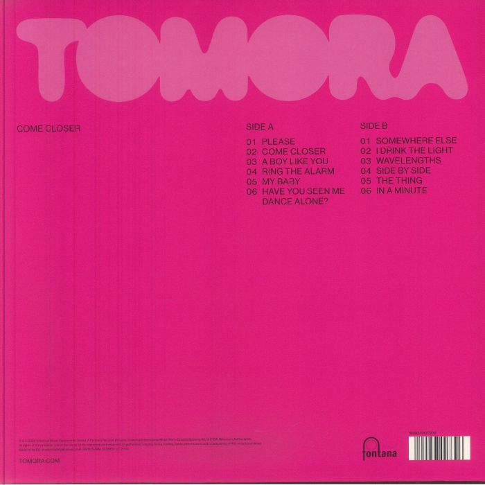 Come Closer (Indie Exclusive) - Tomora