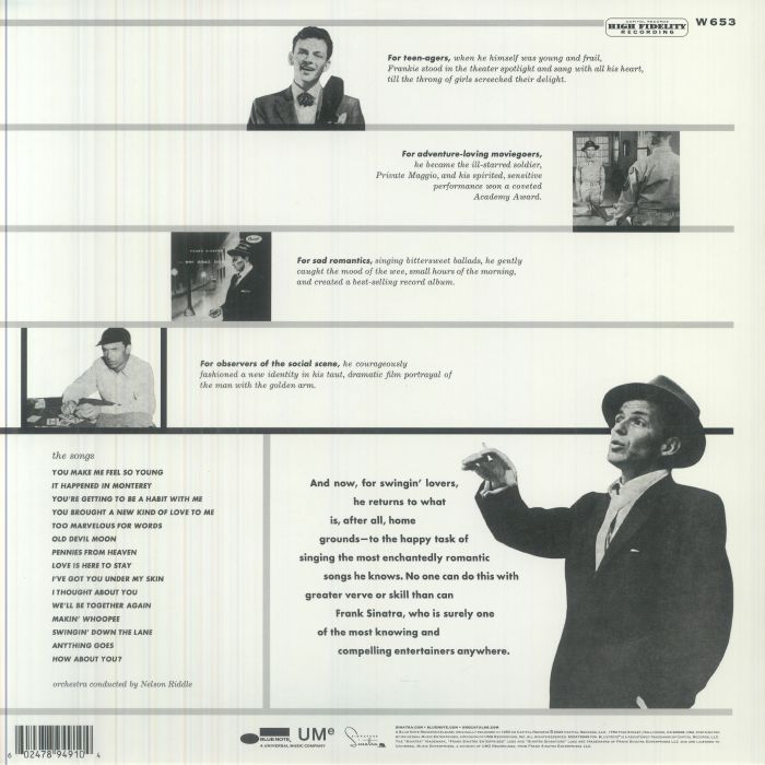 Songs for Swingin' Lovers! (Tone Poet Series) (Mono) - Frank Sinatra