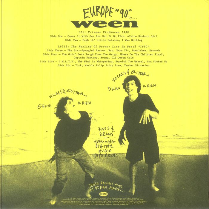 Europe '90 (Record Store Day Rsd 2026) - Ween