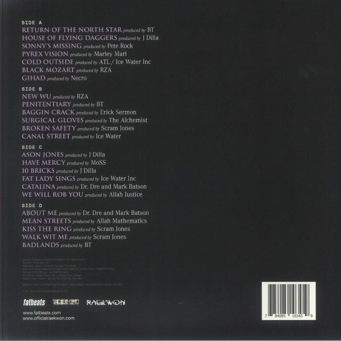 Only Built 4 Cuban Linx Pt II: the Instrumentals (Shaolin Noir Edition) - Raekwon