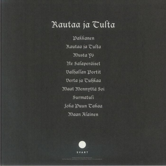Rautaa Ja Tulta (Booklet Hediyeli) - Havukruunu