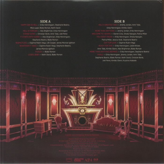 Hazbin Hotel: Season One (Soundtrack) (Renkli Plak) - Various