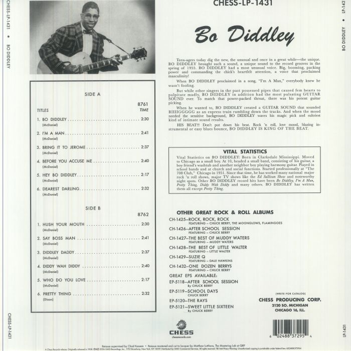 Bo Diddley (Chess Records 75th Anniversary Series) - Bo Diddley