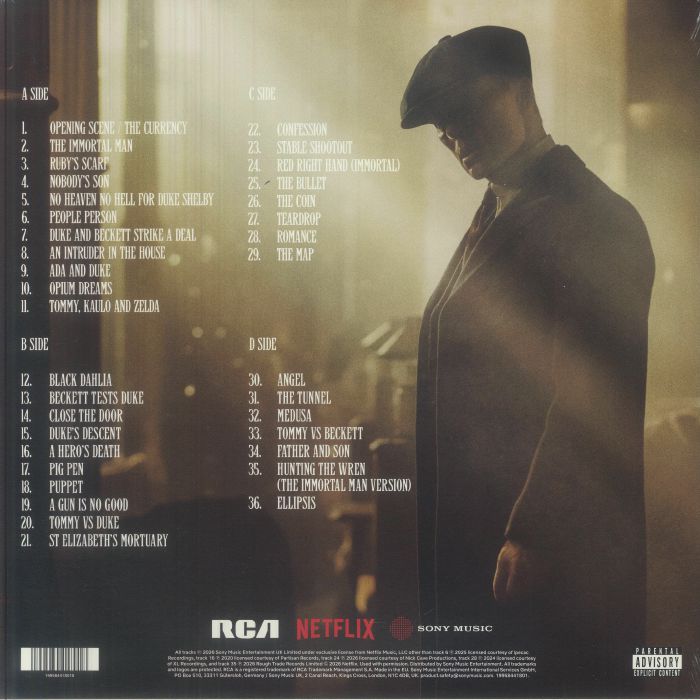 Peaky Blinders: the Immortal Man (Soundtrack) - Antony Genn / Martin Slattery