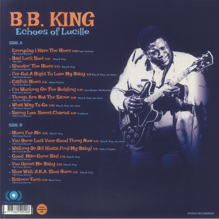 Echoes of Lucille (Renkli Plak) - Bb King