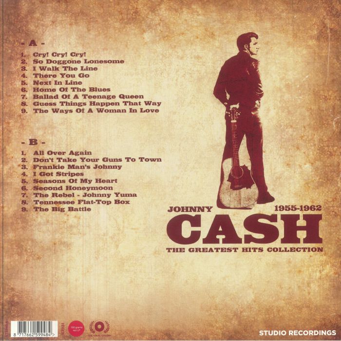 The Greatest Hits Collection 1955-1962 (Limited Red Vinyl) - Johnny Cash