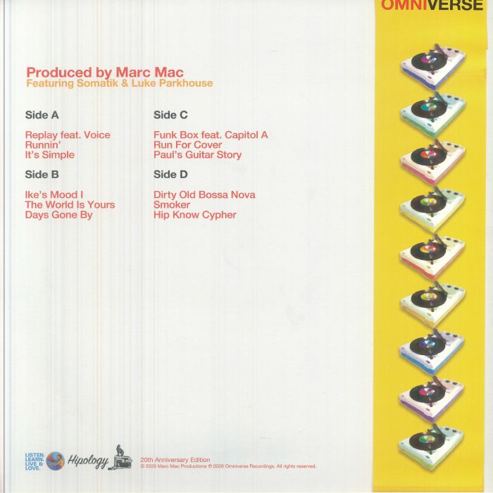 Dirty Old Hip Hop (20th Anniversary Edition) - Marc Mac Presents Visioneers