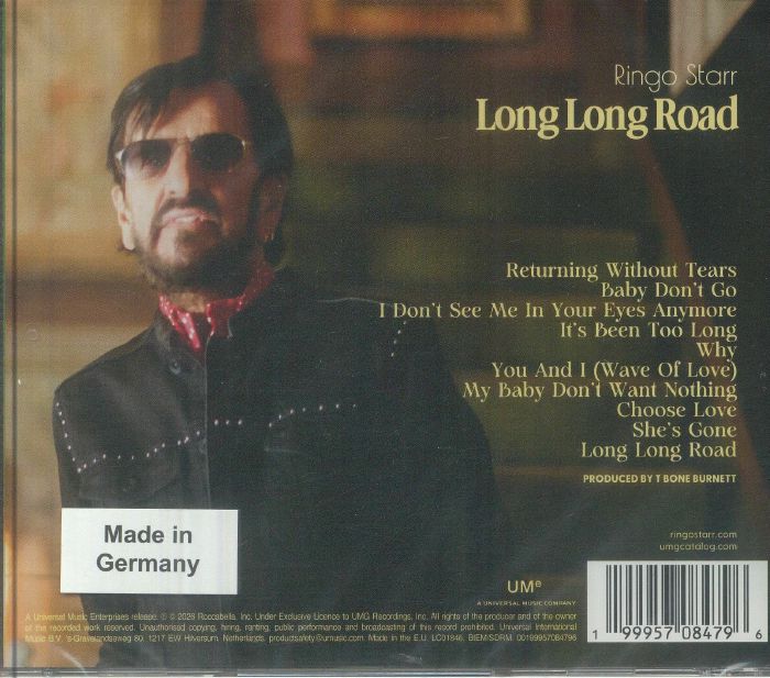 Long Long Road - Ringo Starr (CD)