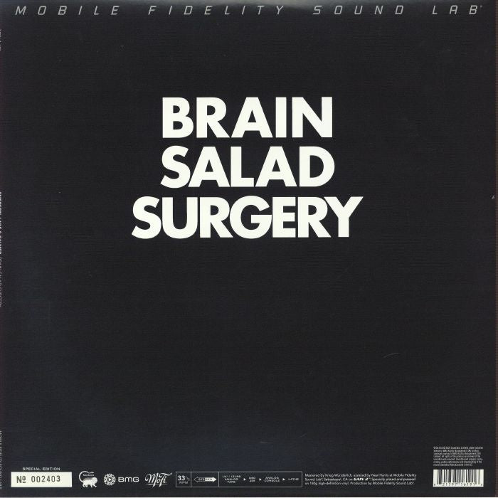 Brain Salad Surgery (Reissue) - Emerson Lake & Palmer