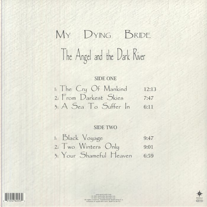 The Angel & the Dark River (Reissue) (Renkli Plak) - My Dying Bride
