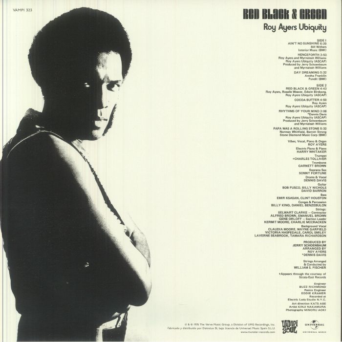 Red Black & Green - Roy Ayers Ubiquity