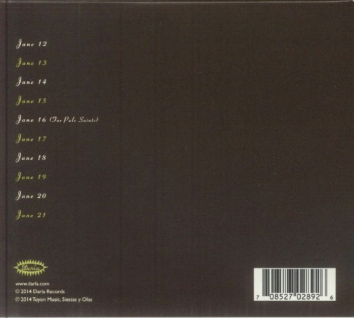 Jane 12-21 - Harold Budd (CD)