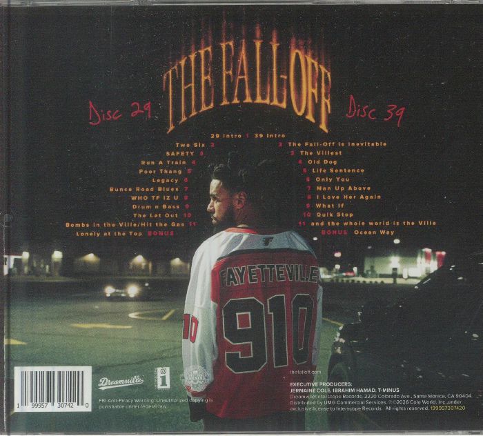 Fall-Off - J Cole (CD)