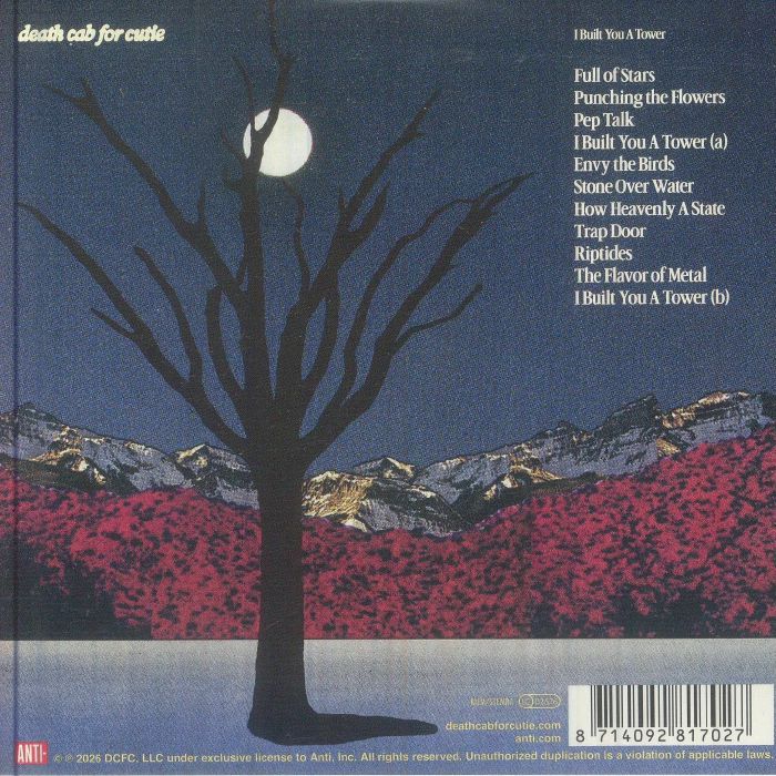I Built You a Tower - Death Cab for Cutie (CD)