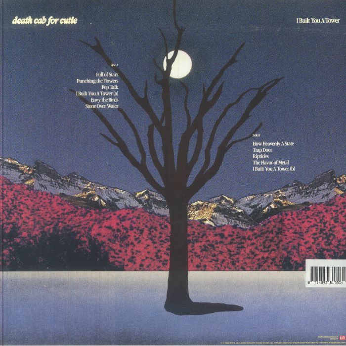 I Built You a Tower (Indie Exclusive) - Death Cab for Cutie