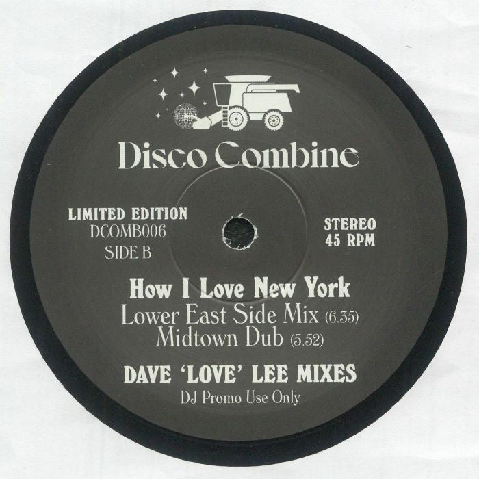 Lovin' You [Was My Mistake] / How I Love New York [Dave 'Love' Lee Mixes] - Disco Combine