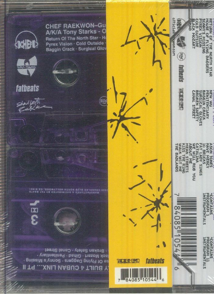 Only Built 4 Cuban Linx Pt II: Vocal & Instrumental Versions - Raekwon (Kaset)