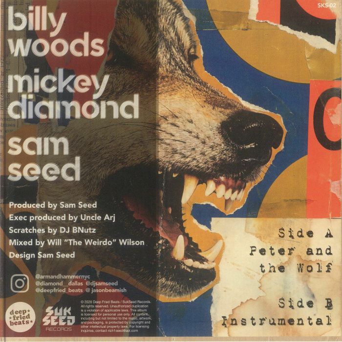 Peter & the Wolf Version 1 - Billy Woods / Mickey Diamond / Sam Seed